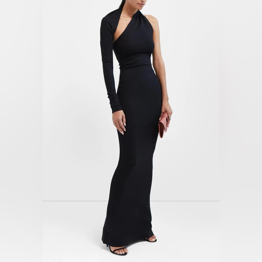 Marcella Manhattan One Shoulder Gown